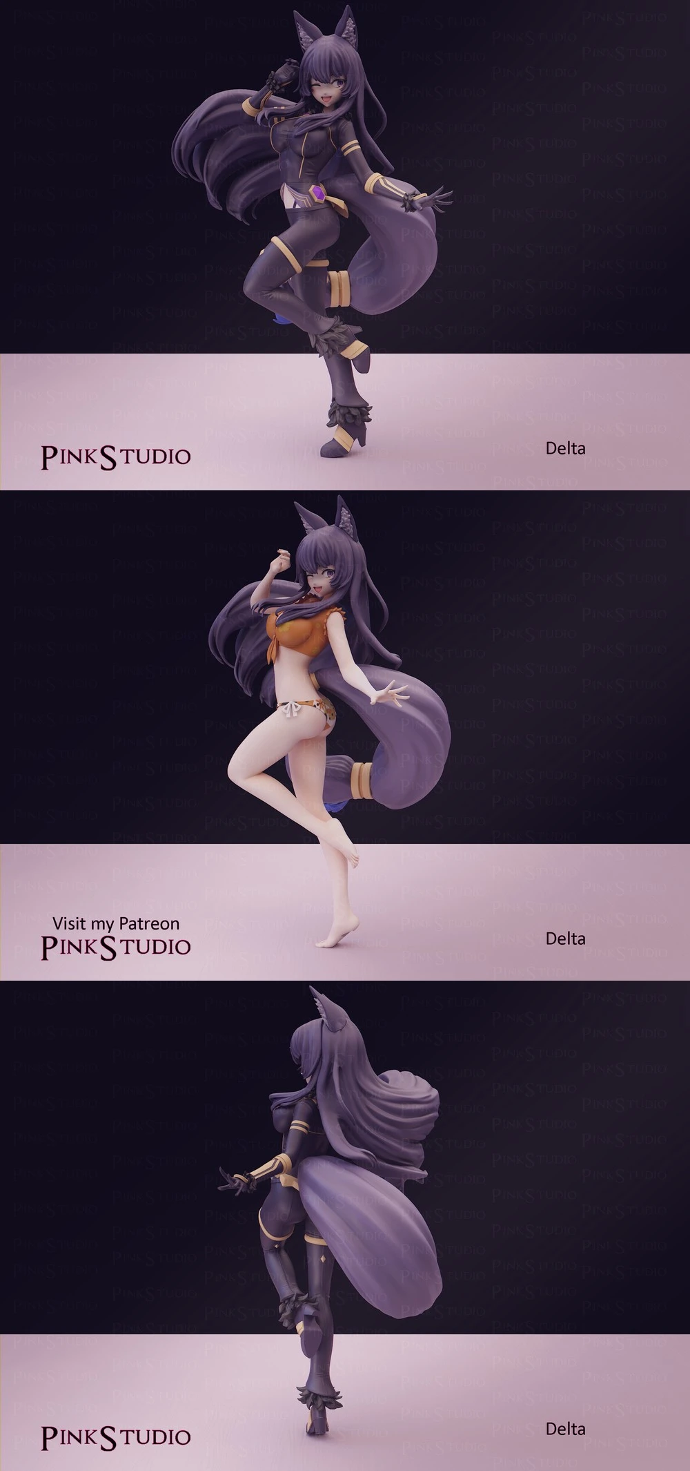 Pink Studio The Eminence in Shadow Delta