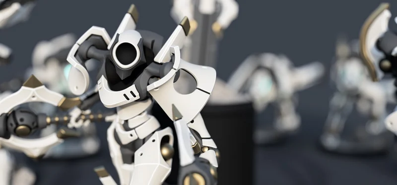 Wercor WER Guardian Class VoidFrame 3D model
