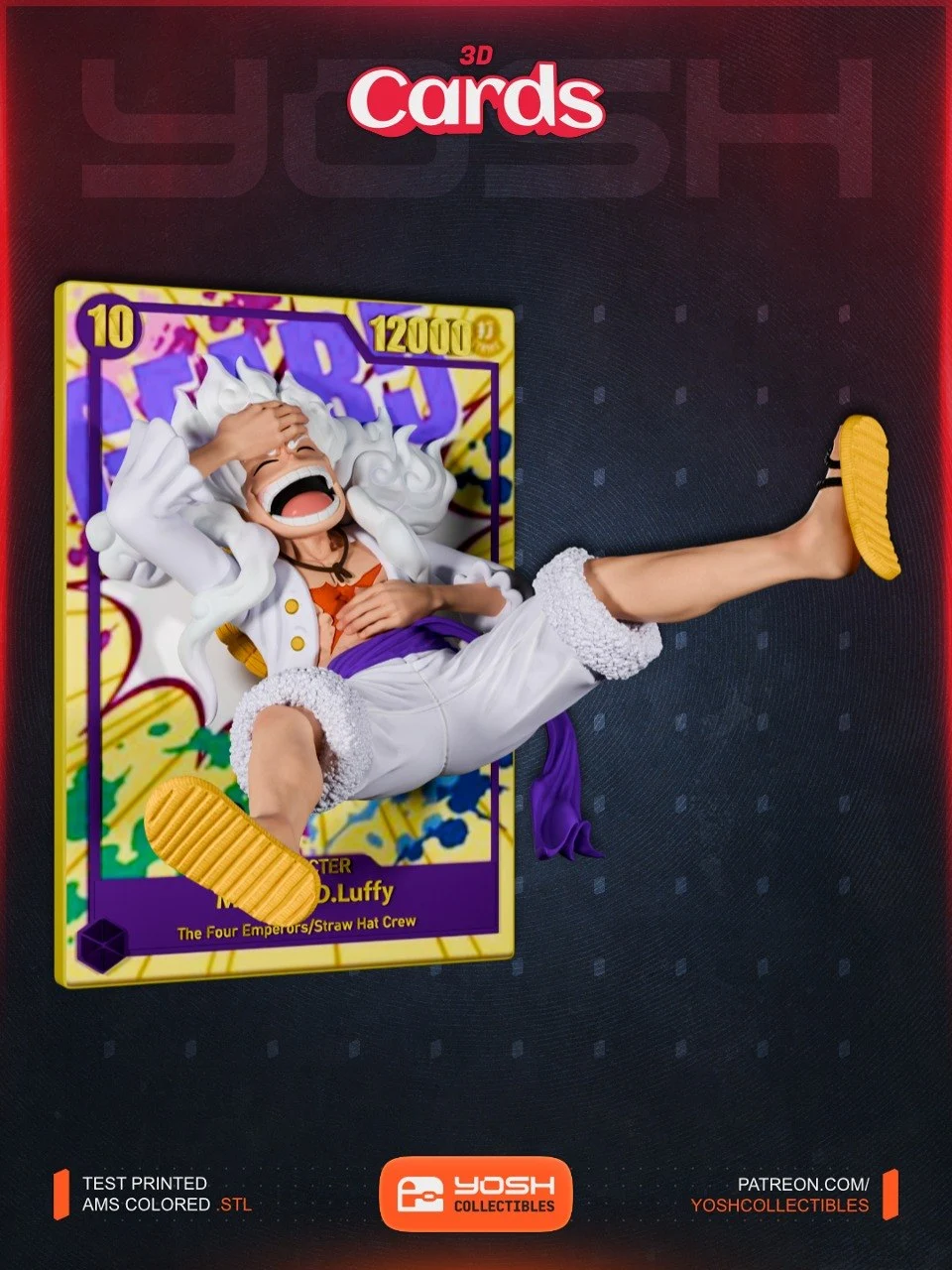 Pirate King Card @Print3DWorld