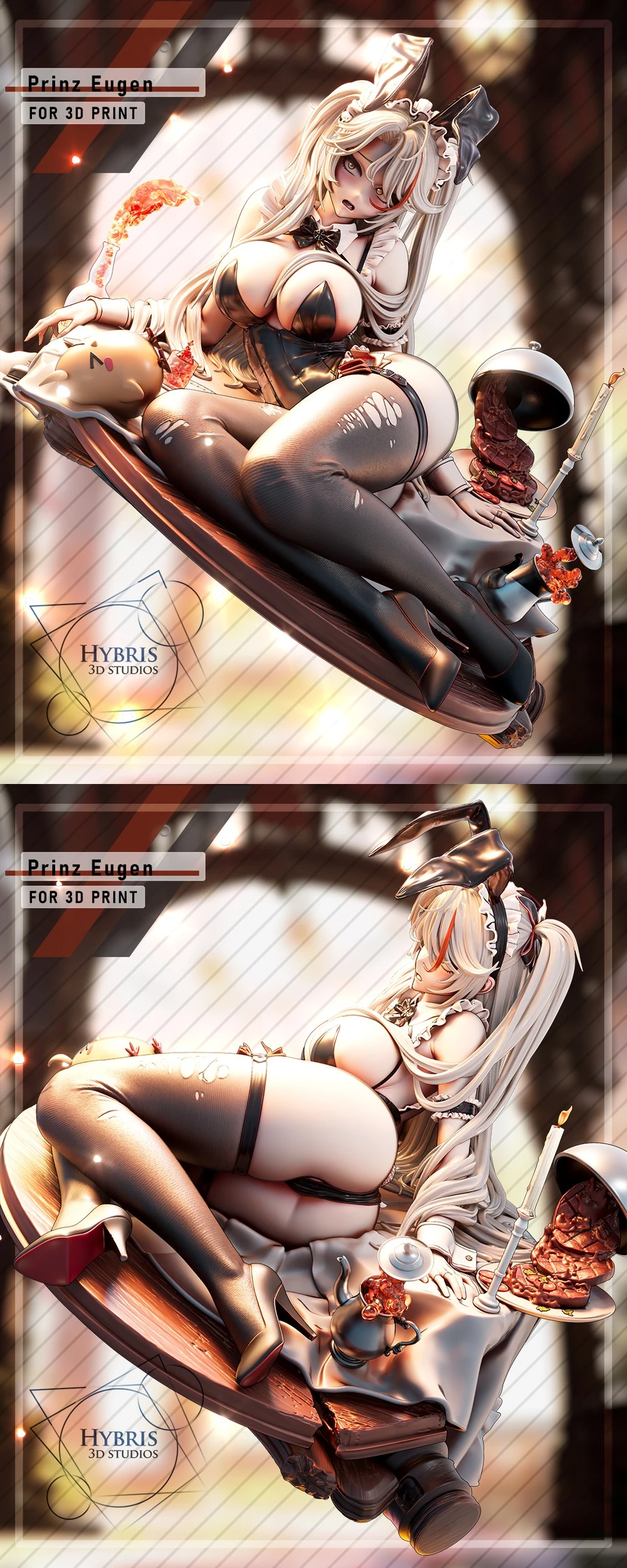 Prinz Eugen + NSFW Azur Lane Hybris Studio