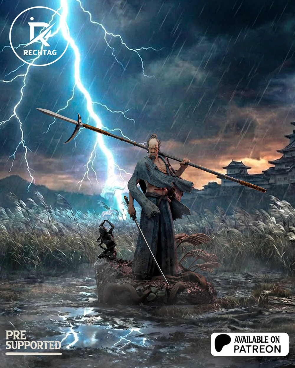 Rechtag Studio Isshin Ashina Sharehammer Figures Plus