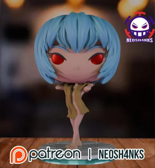 Rei Ayanami Towel Funko Style Neosh4nks