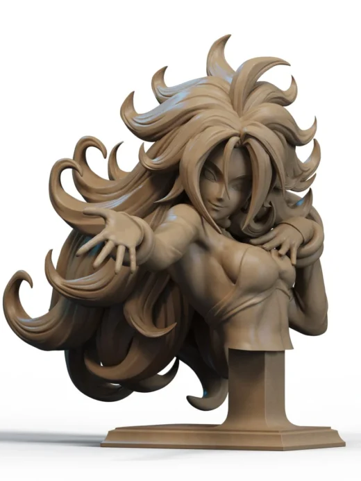 STL Android 21 Bust