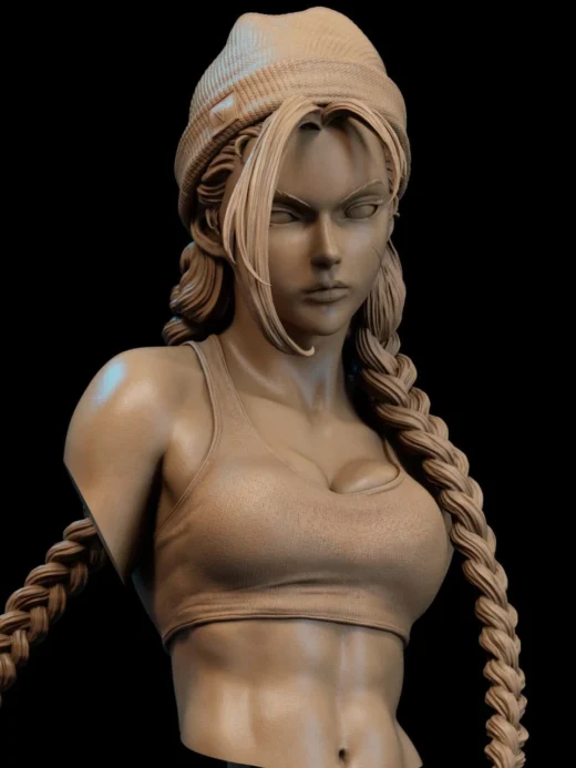 STL Cammy Street Bust