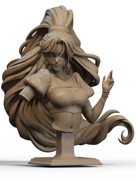 STL Djinn Bust