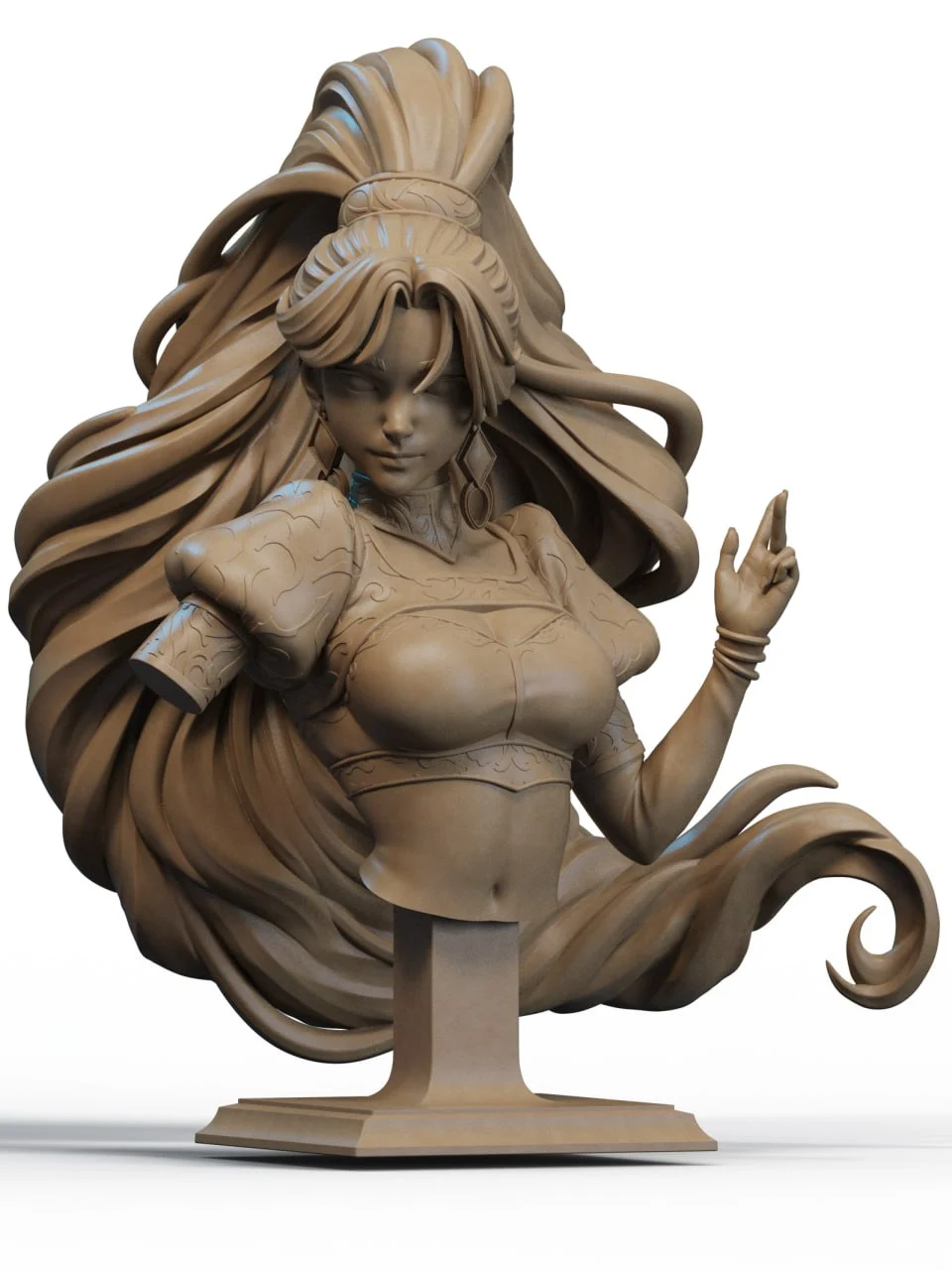 STL Djinn Bust