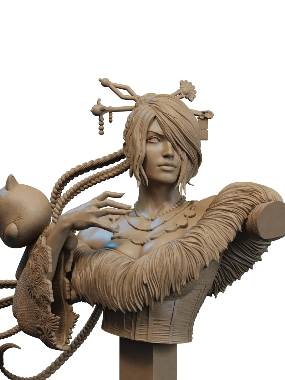 STL Lulu Bust