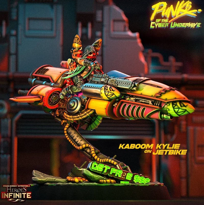 Kylie Jetbike 3D model