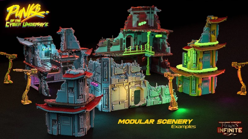 Modular Parts 3D model