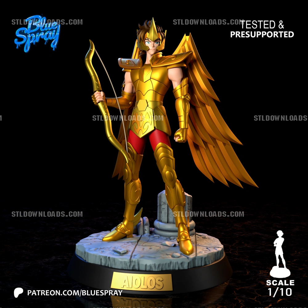Sagittarius Aiolos Saint Seiya