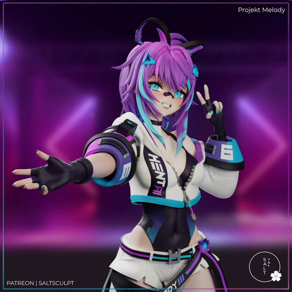 SaltSculpt VTuber Projekt Melody