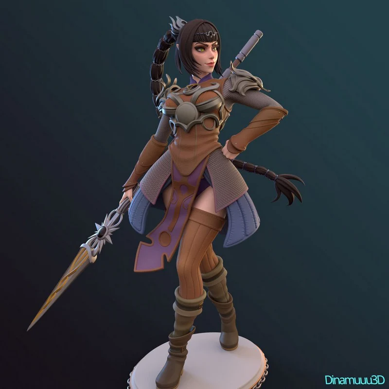 Shadowheart — Baldur's Gate 3 3D model