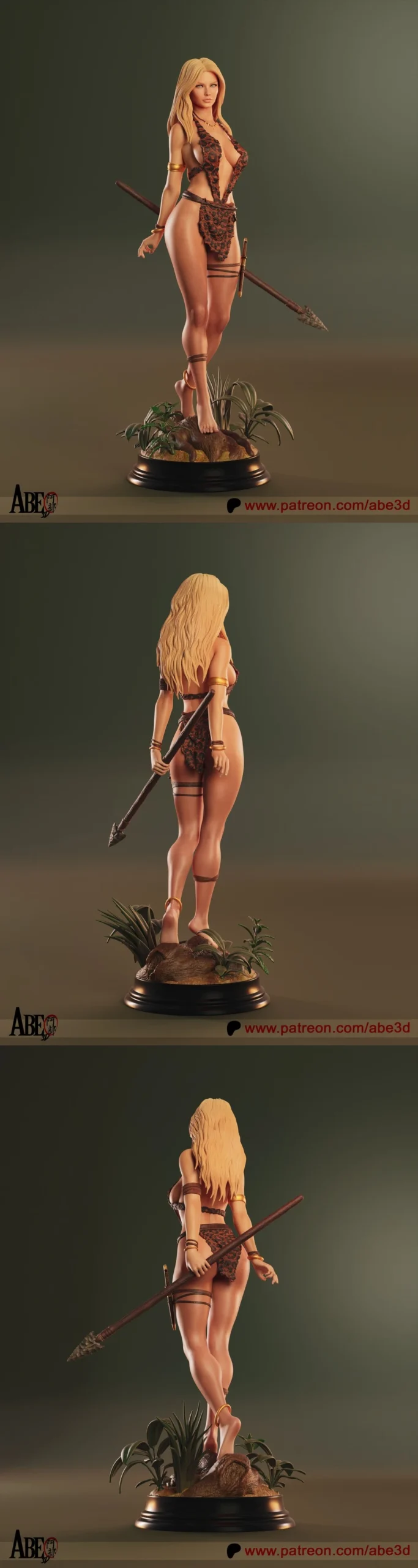 Sheena Queen of Jungle Abe3D