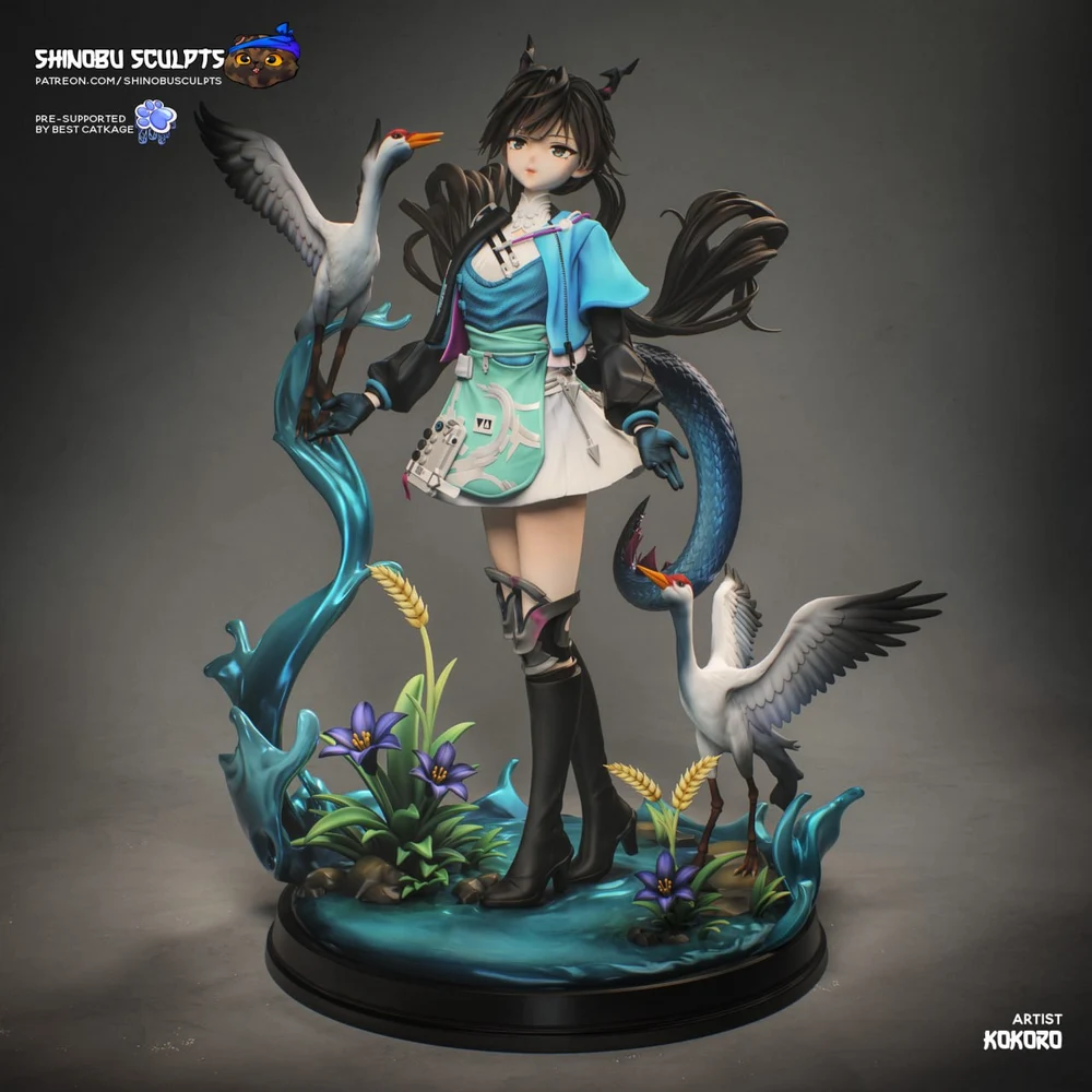 Shinobu SculptsChen QianyuArknightsEndfield(BRAZUCAS)