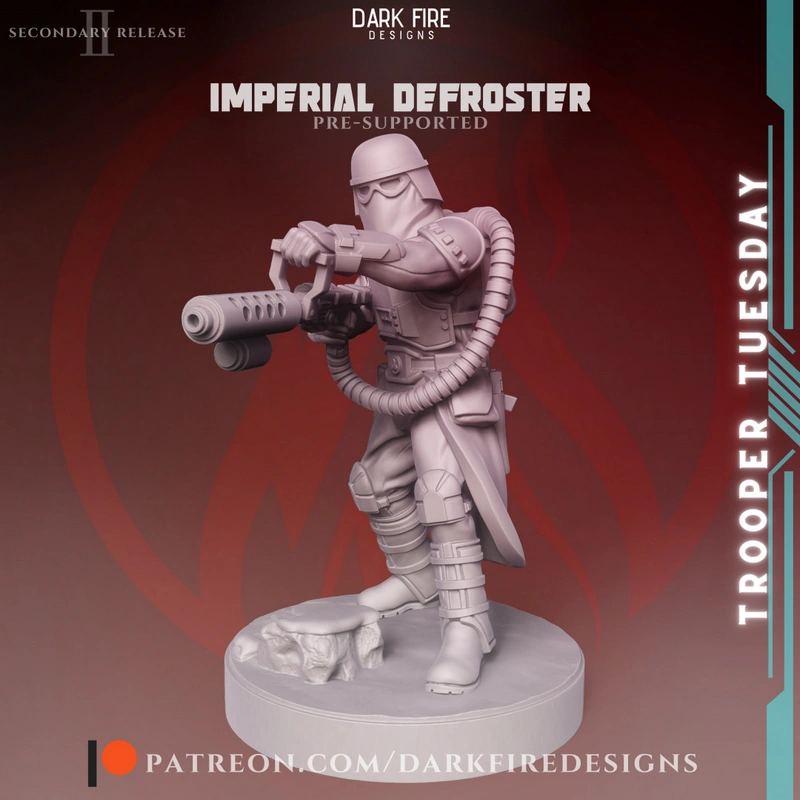 Snowtrooper Flamer — Star Wars 3D model