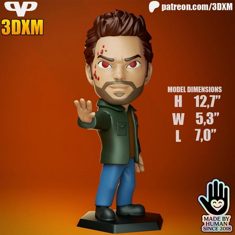 Supernatural Lucifer Chibi STL 3MF