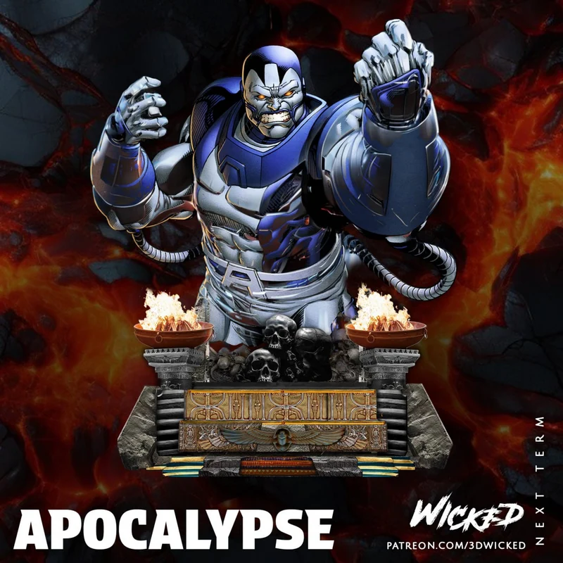 Apocalypse Bust — Marvel 3D model