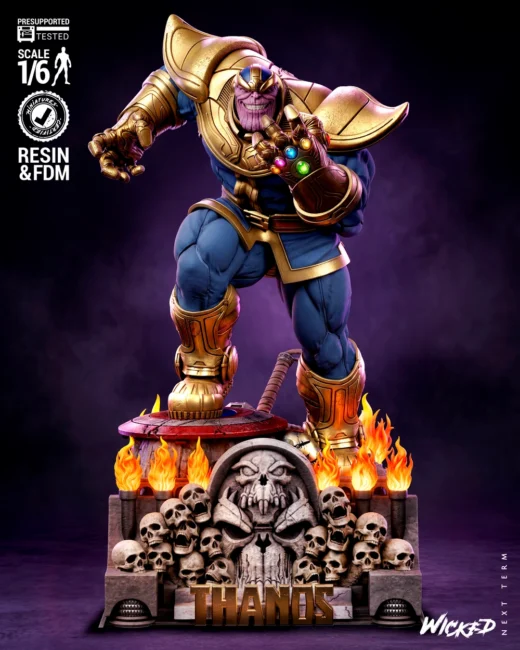 Wicked Thanos Sculpture