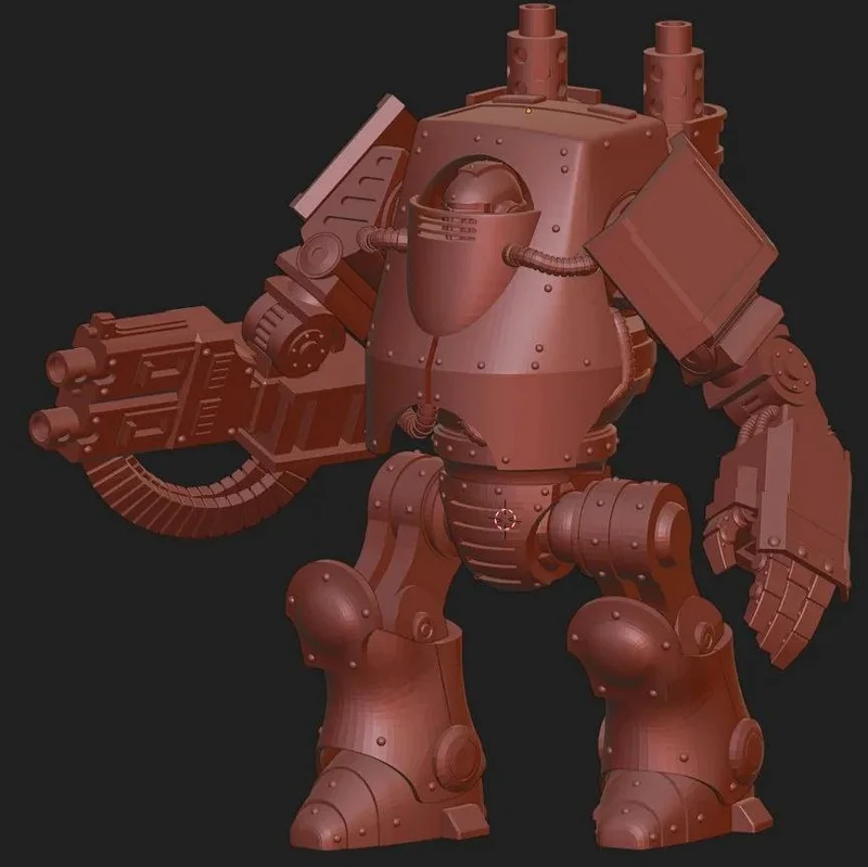 Contemptor Pattern Dreadnought — Warhammer 40,000 3D model