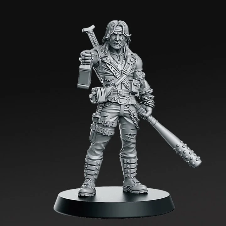 Gerardo from Wasteland — Fantasy 3D model