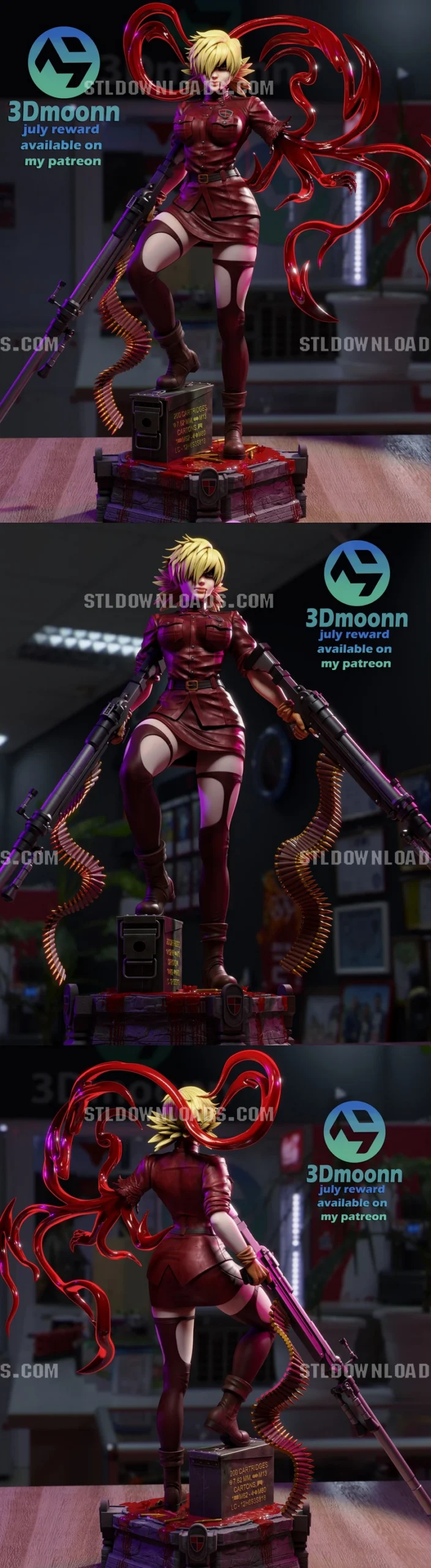Seras Victoria — Hellsing 3D model