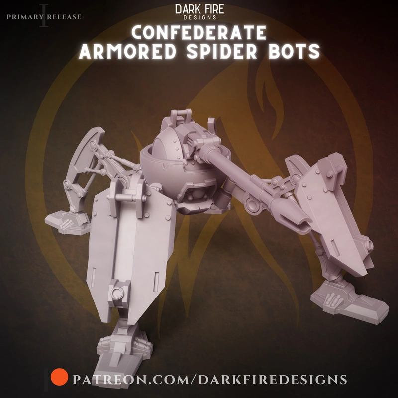 Advanced Dwarf Spider Droid — Star Wars 3D model