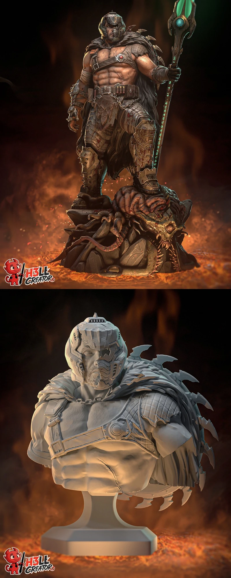 Doom Slayer — DOOM 3D model