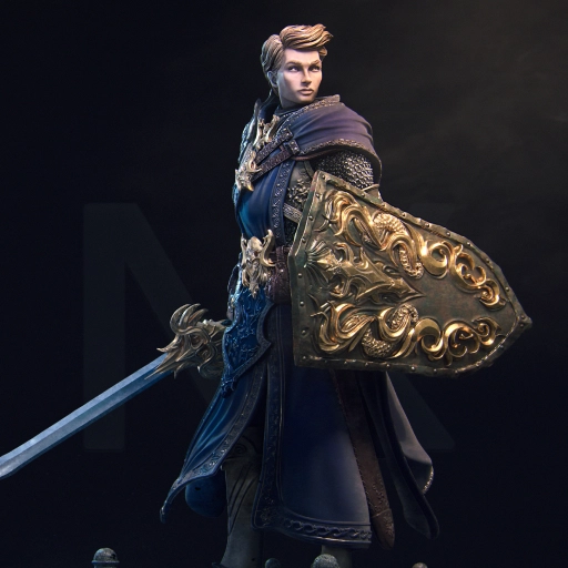 Aaron Statue — Fantasy 3D model