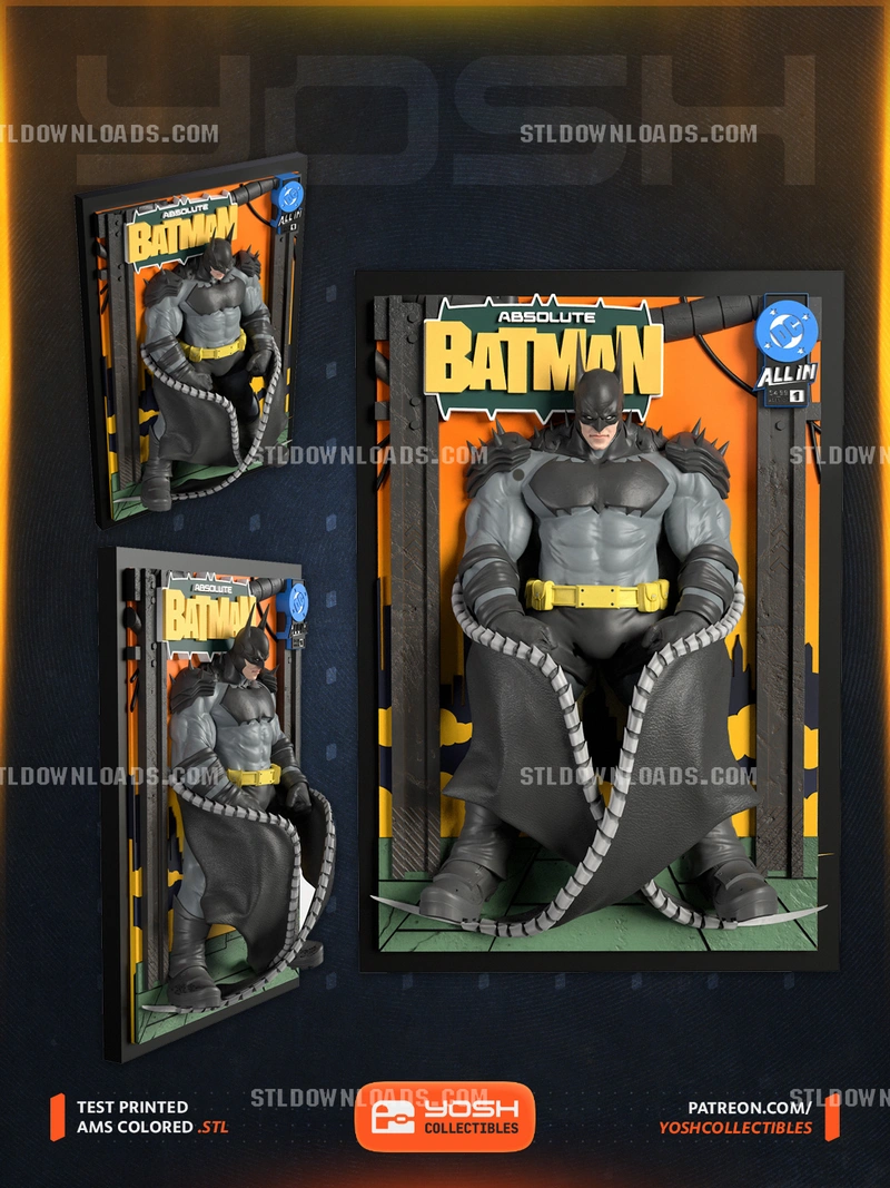 Absolute Batman — DC Comics 3D model