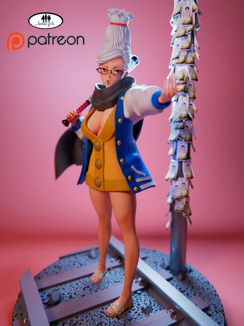 Seiko Ayase — Dandadan 3D model