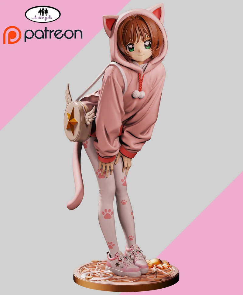 Sakura — Original Character 3D model