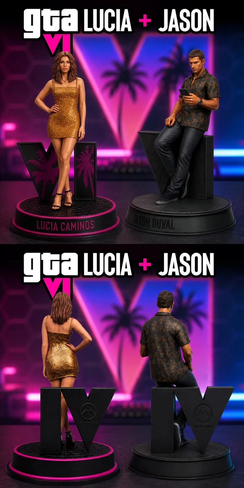 Lucia & Jason — Grand Theft Auto VI 3D model