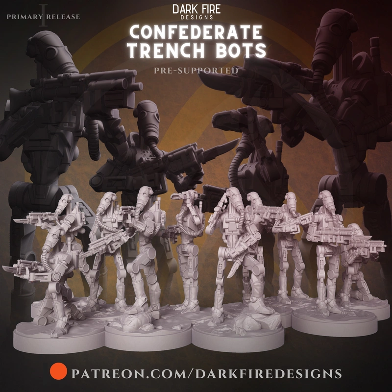 B-1 Mimban Theme Squad — Star Wars 3D model