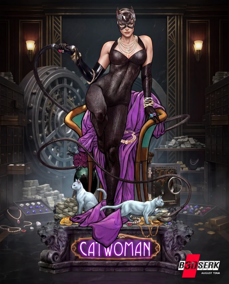 Catwoman — DC Comics 3D model