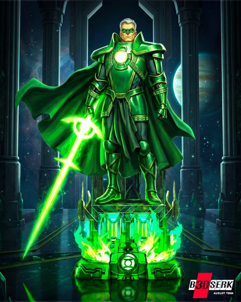 Alan Scott — DC Comics 3D model
