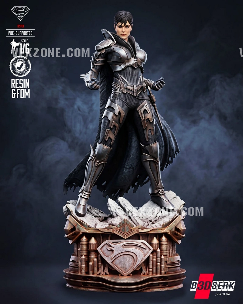 Faora-Ul Sculpture — DC Comics 3D model