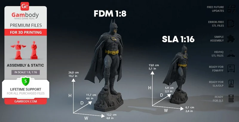 Batman 1989 — DC Comics 3D model