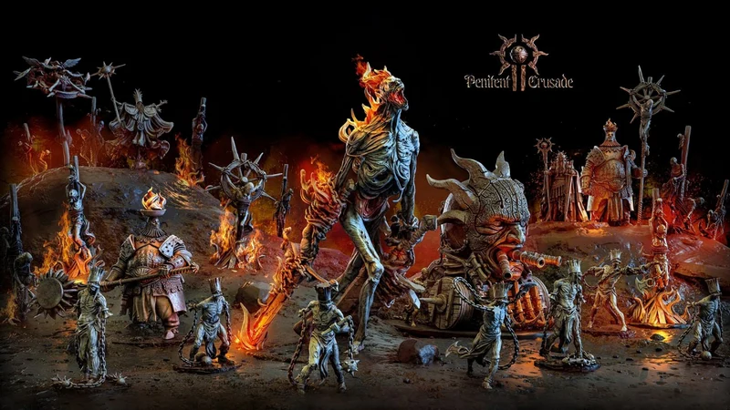 Penitent Crusade — Warhammer 40,000 3D model