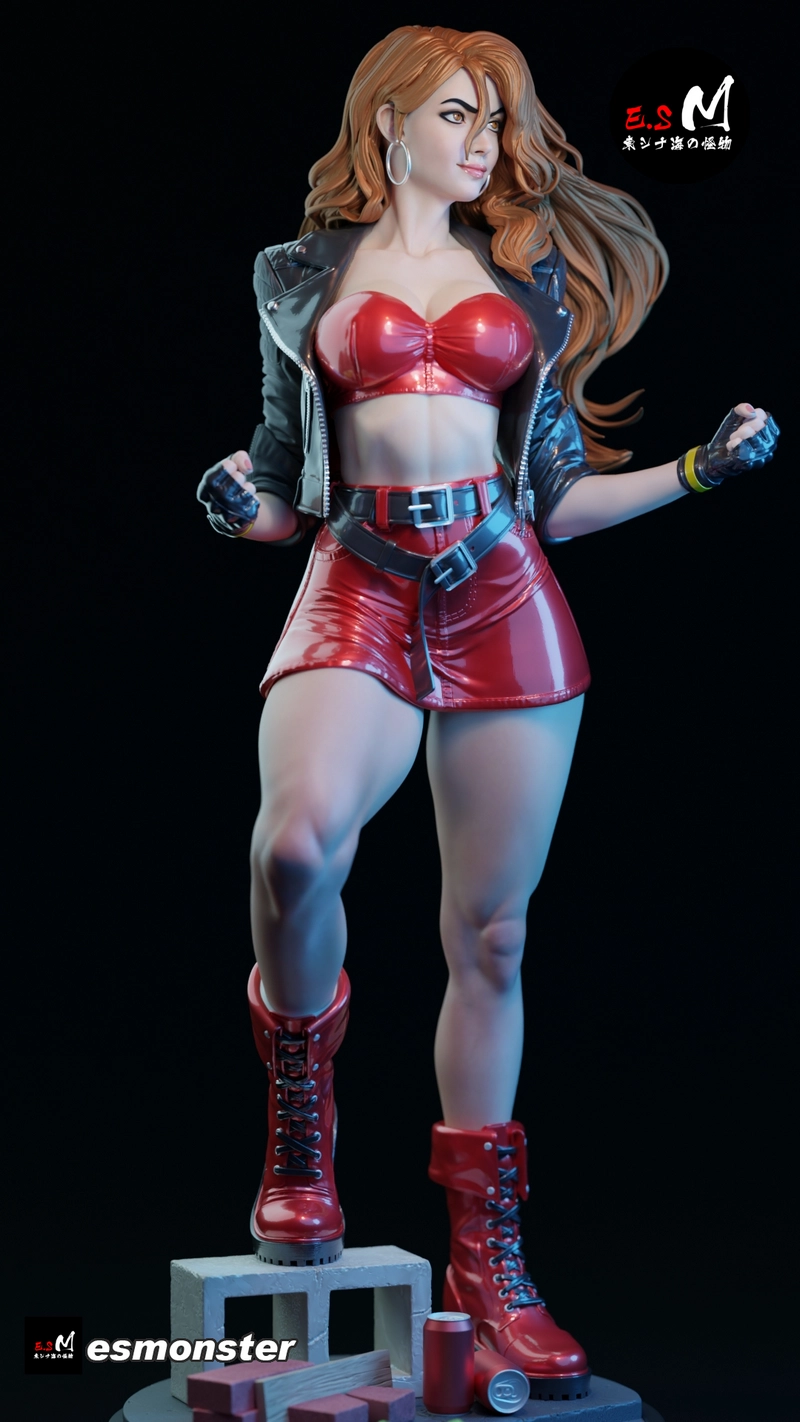 Blaze Fielding — Streets of Rage 3D model