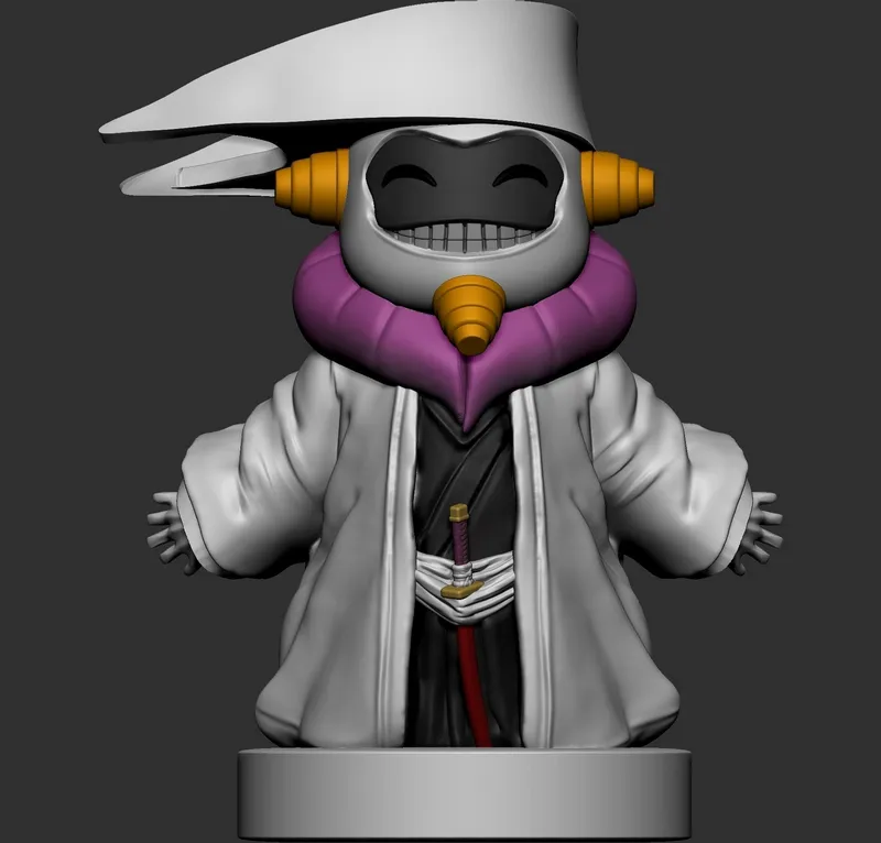 Mayuri Kurotsuchi Chibi — Bleach 3D model