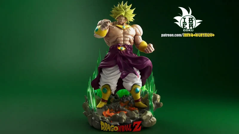 Broly — Dragon Ball 3D model