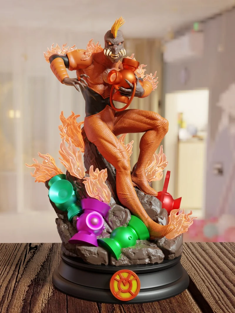 Larfleeze — DC Comics 3D model