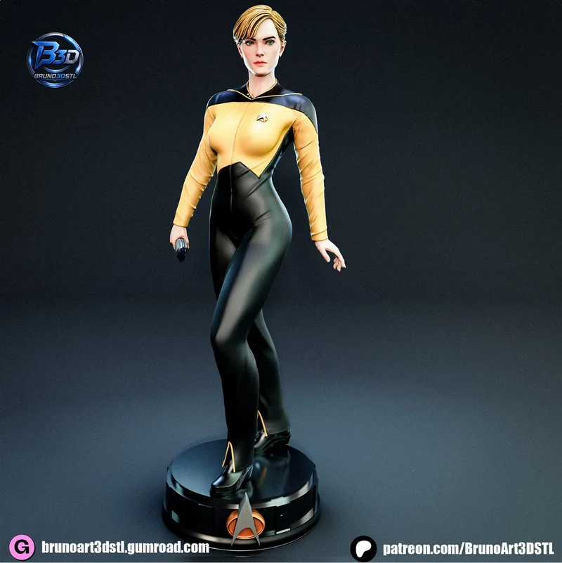 Tasha Yar — Star Trek 3D model