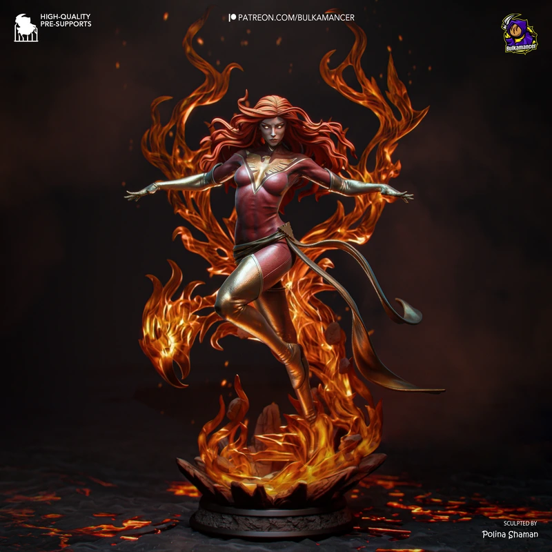 Dark Phoenix — Marvel 3D model