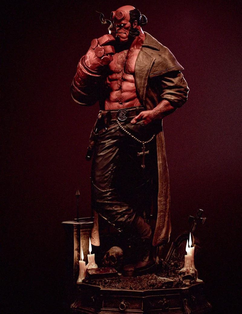 Hellboy — Hellboy 3D model