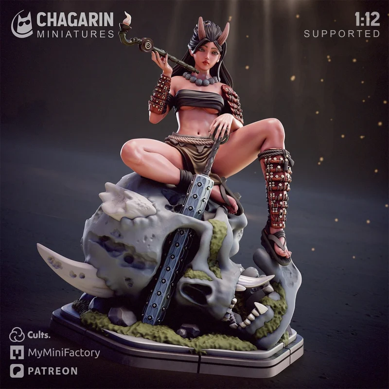 Young Oni Sayuri — Original Character 3D model