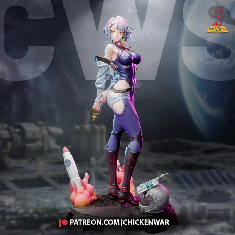 Lucy — Cyberpunk: Edgerunners 3D model
