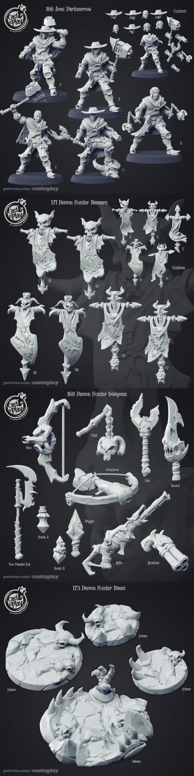 Ares Darksorrow — Fantasy 3D model