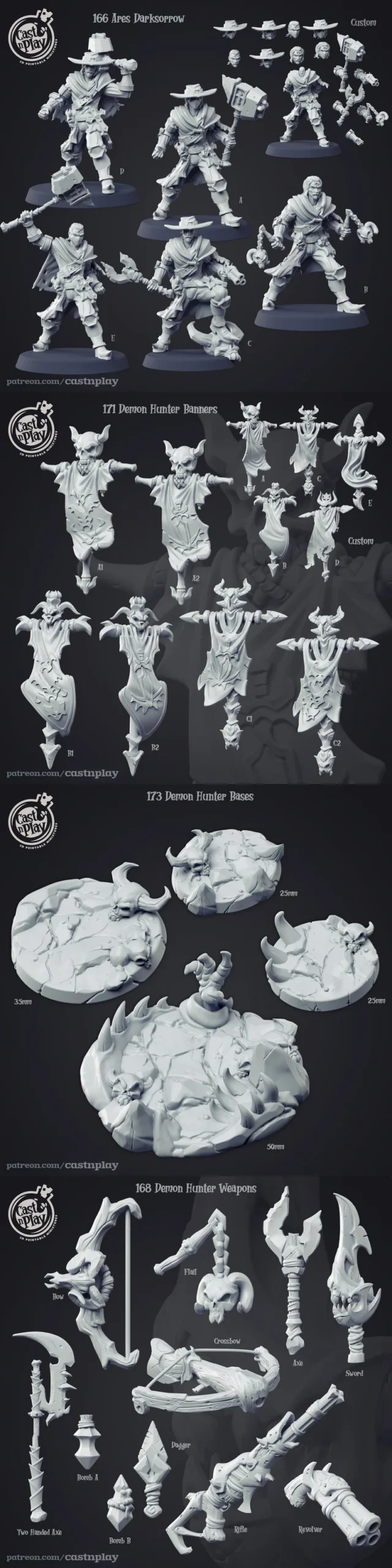 Ares Darksorrow — Fantasy 3D model