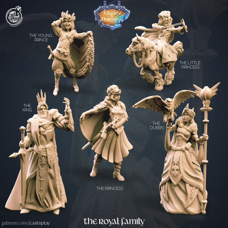 Royal Family Pack — Fantasy 3D model